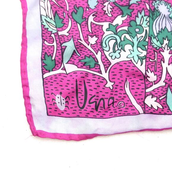 Vera Neumann 100% Silk Square Scarf - Picture 3 of 8